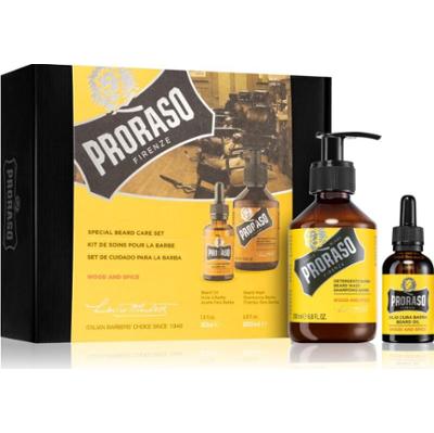 Proraso Set Beard Original zestaw upominkowy do zarostu dla mężczyzn Wood and Spice
