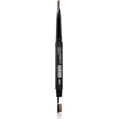 PUPA Milano Full Eyebrow Automatic Pencil automatyczna kredka do brwi odcień 002 Brown 0.2 g