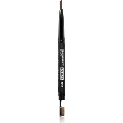 PUPA Milano Full Eyebrow Automatic Pencil automatyczna kredka do brwi odcień 003 Dark Brown 0.2 g