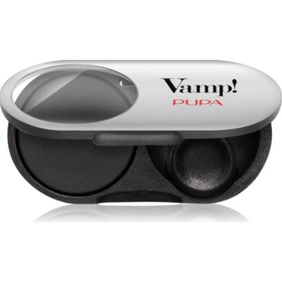 PUPA Milano Vamp! Radiant Baked Eyeshadow długotrwałe, błyszczące cienie do powiek odcień 300 Blackout - MATT 1 g