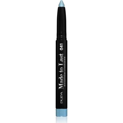 PUPA Milano Made to Last długotrwałe cienie do powiek w kredce wodoodporne odcień 041 Icy Blue 1.4 g