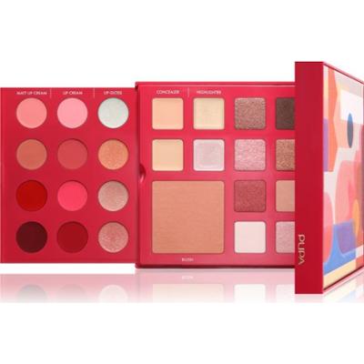 PUPA Milano Pupart M paleta wielofunkcyjna do oczu i ust BURGUNDY 18.8 g