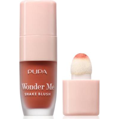PUPA Milano Wonder Me Shake Blush róż do policzków w kremie z efektem rozświetlającym odcień 004 5.5 ml
