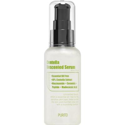 Purito Wonder Releaf Centella Serum Unscented serum regenerujące do twarzy do złagodzenia i wzmocnienia skóry wrażliwej 60 ml