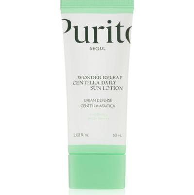 Purito Wonder Releaf Centella Daily Sun Lotion lekki krem ochronny do twarzy SPF 50+ 60 ml