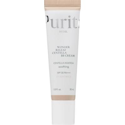 Purito Wonder Releaf Centella BB Cream rozjaśniający krem BB o działaniu uspokajającym odcień 21 Light Beige 30 ml