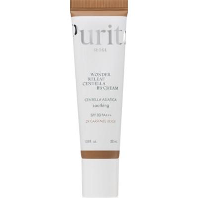 Purito Wonder Releaf Centella BB Cream rozjaśniający krem BB o działaniu uspokajającym odcień 29 Caramel Beige 30 ml