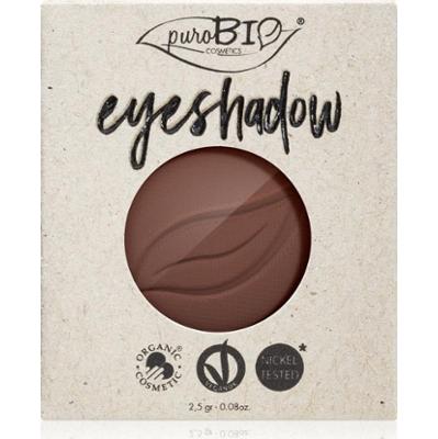 puroBIO Cosmetics Compact Eyeshadows cienie do powiek napełnienie odcień 03 Brown 2,5 g