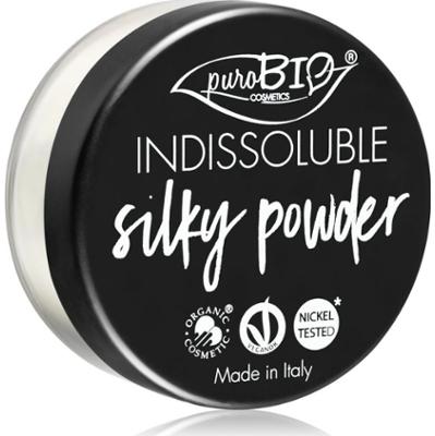 puroBIO Cosmetics Indissouble matujący puder sypki odcień 01 Translucent 8 g