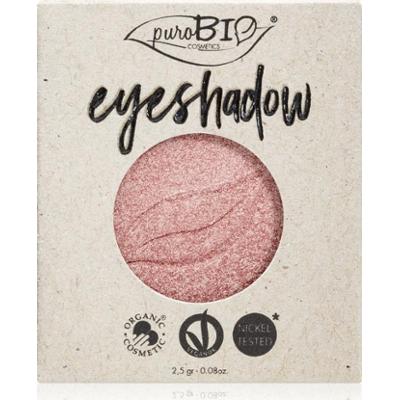 puroBIO Cosmetics Compact Eyeshadows cienie do powiek napełnienie odcień 25 Pink 2,5 g