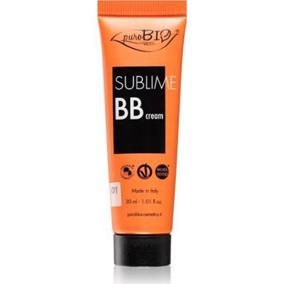 puroBIO Cosmetics Sublime nawilżający krem BB odcień 01 30 ml