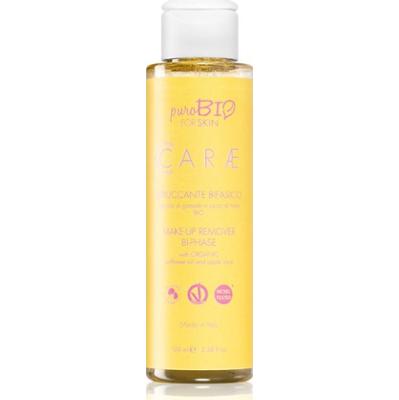 puroBIO Cosmetics Make-up Remover dwufazowy płyn o demakijażu 100 ml