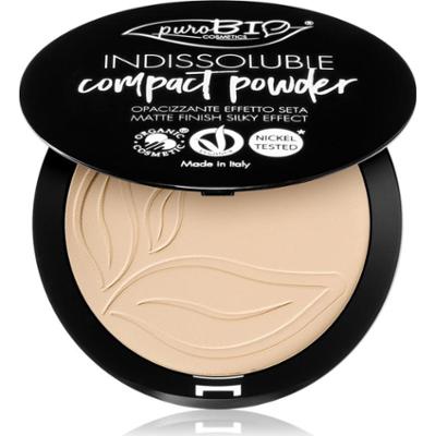 puroBIO Cosmetics Indissouble puder w kompakcie z matowym wykończeniem odcień T01 9 g