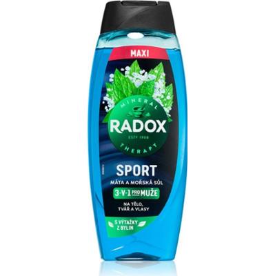 Radox Mineral Therapy żel pod prysznic dla mężczyzn maksi Mint & Sea Salt 450 ml