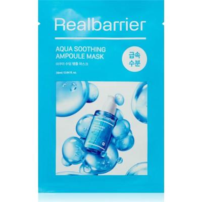 Real Barrier Aqua Soothing Ampoule Mask maska łagodząca w płacie 28 ml