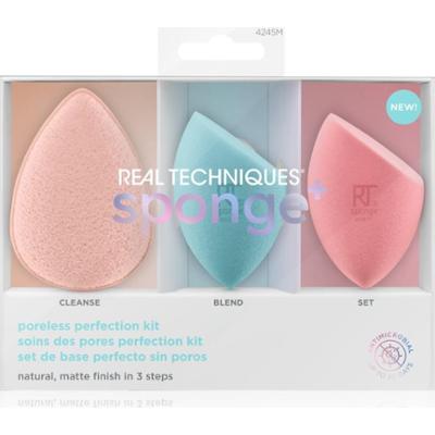 Real Techniques Sponge+ Poreless Perfection zestaw upominkowy do skóry z niedoskonałościami
