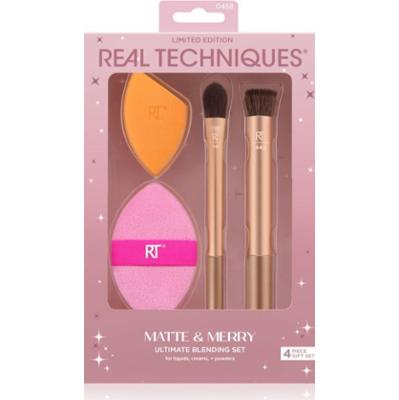 Real Techniques Matte&Merry Ultimated Blending Set zestaw pędzli