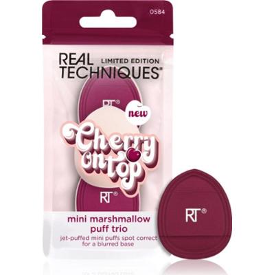 Real Techniques Cherry On Top Mini Marshmallow Puff Trio gąbka do makijażu