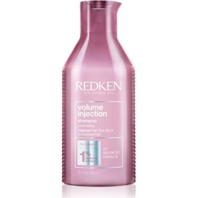 Redken Volume Injection szampon na objętość do włosów delikatnych 300 ml