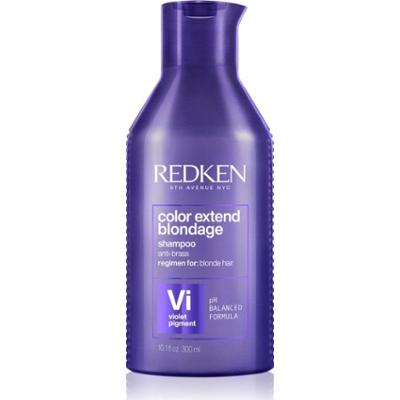 Redken Color Extend Blondage szampon fioletowy neutralizująca żółtawe odcienie 300 ml