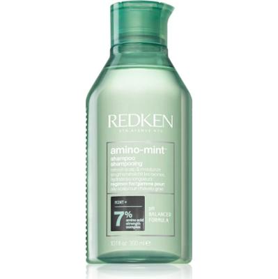 Redken Amino Mint delikatny szampon oczyszczający do włosów z tendencją do przetłuszczania się 300 ml