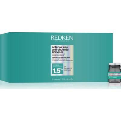 Redken Anti-Hair Loss Intensive Treatment intensywna kuracja do włosów przeciw wypadaniu włosów 1.5% Aminexil 10x6 ml