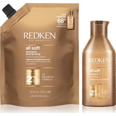 Redken All Soft wygodne opakowanie do włosów suchych i łamliwych