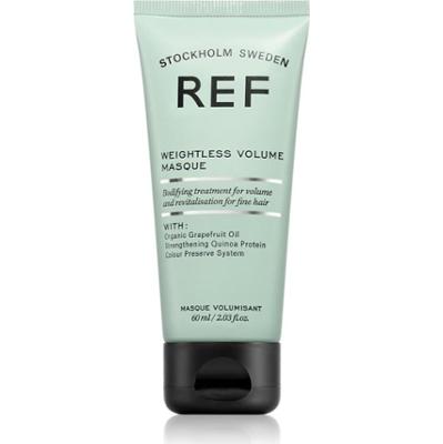 REF Weightless Volume Masque maseczka głęboko nawilżająca do nabłyszczania i zmiękczania włosów 60 ml