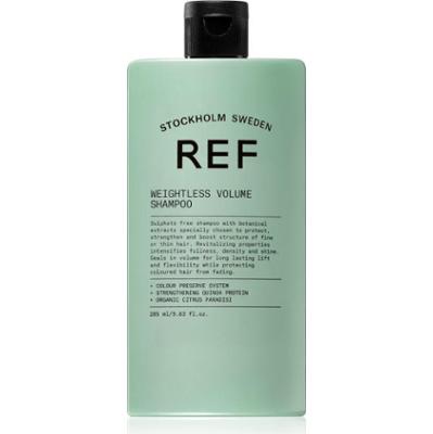 REF Weightless Volume Shampoo szampon do włosów cienkich i przyklapniętych dodający objętości od nasady 285 ml