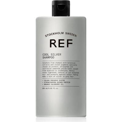 REF Cool Silver Shampoo szampon srebrny neutralizująca żółtawe odcienie 285 ml