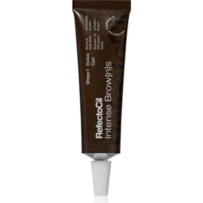 RefectoCil Intense Brow[n]s Base Gel farbka do brwi i rzęs z żelową konsystencją odcień Chocolate Brown 15 ml