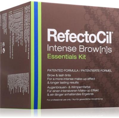 RefectoCil Intense Brow[n]s Essentials Kit zestaw do brwi i rzęs