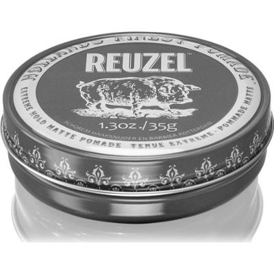 Reuzel Hollands Finest Pomade Extreme Hold pomada do włosów z matowym wykończeniem 35 g