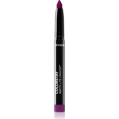 Revlon Cosmetics ColorStay™ Matte Lite Crayon szminka matowa w w pisaku odcień 012 On Cloud Wine 1,4 g