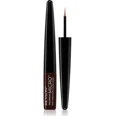Revlon Cosmetics ColorStay™ Micro eyeliner w płynie odcień 302 What the Fudge 1.7 ml