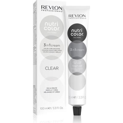 Revlon Professional Nutri Color Filters Metal-Ice odżywcza maseczka tonująca do profesjonalnego użytku Clear 100 ml