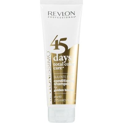 Revlon Professional Revlonissimo Color Care szampon i odżywka 2w1 dla średnich odcieni blond bez siarczanów 275 ml