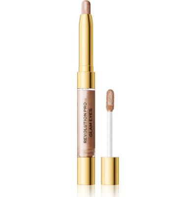 Revolution PRO Glam błyszczące cienie do powiek 2 w 1 odcień Lustre 11 g