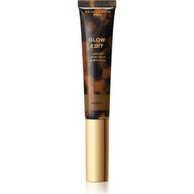Revolution PRO Glow Edit bronzer w płynie odcień Medium 15 ml