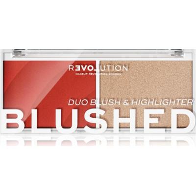 Revolution Relove Colour Play róż do policzków z rozświetlaczem odcień Daydream 5.8 g