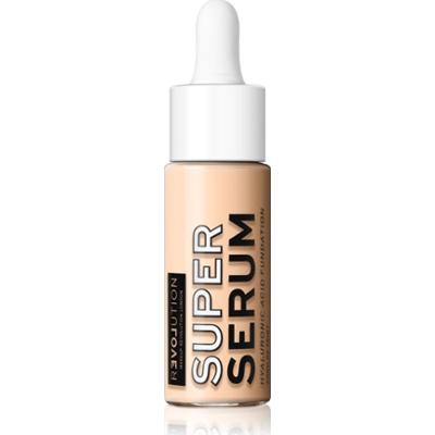 Revolution Relove Super Serum lekki podkład z kwasem hialuronowym odcień F1 25 ml