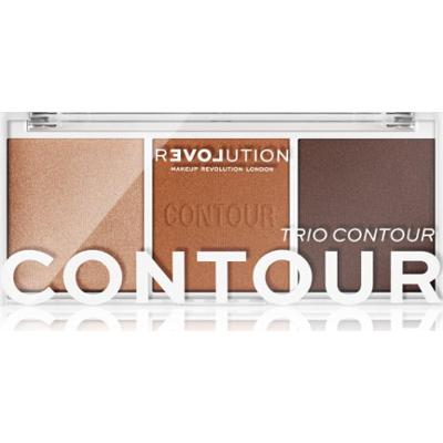 Revolution Relove Colour Play paletka do konturowania twarzy odcień Bronze Sugar 6 g