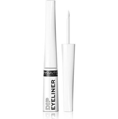 Revolution Relove Dip precyzyjny eyeliner w płynie odcień White 5 ml