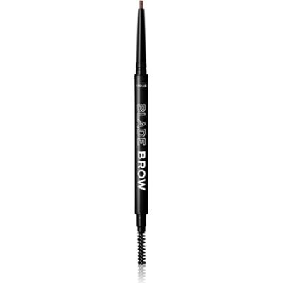 Revolution Relove Blade Brow kredka do brwi ze szczotką odcień Dark Brown 0,1 g