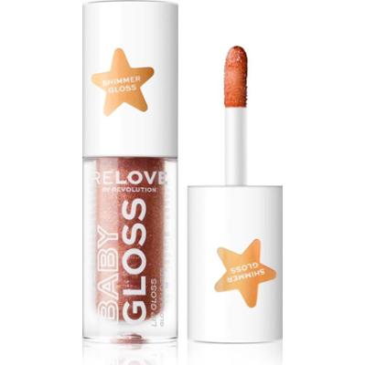 Revolution Relove Baby Gloss Shimmer błyszczyk do ust z połyskiem odcień Pink Tulle 1.8 ml