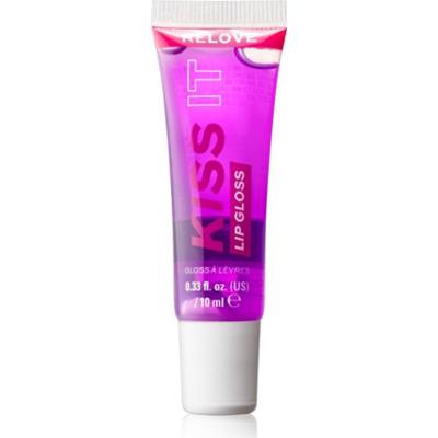 Revolution Relove Kiss It nawilżający błyszczyk do ust odcień Passion Fruit Purple 10 ml