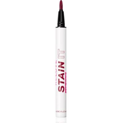 Revolution Relove Ink It flamaster do ust dla długotrwałego efektu odcień Mauve 0.5 ml