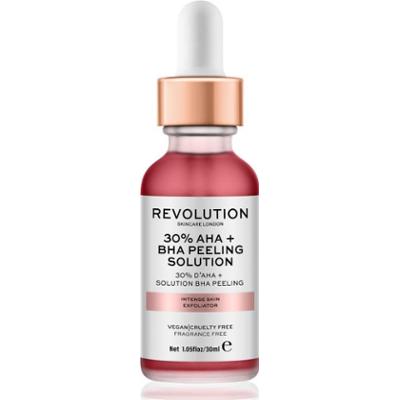 Revolution Skincare AHA + BHA 30% Peeling Solution intensywny peeling chemiczny z efektem rozświetlającym 30 ml