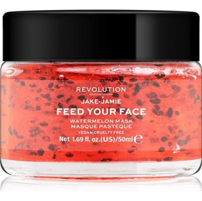Revolution Skincare X Jake-Jamie Watermelon maseczka nawilżająca do twarzy 50 ml