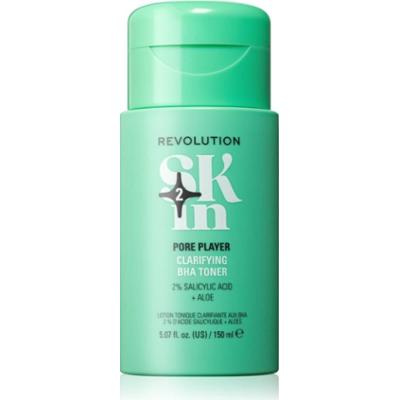 Revolution Skincare Clearly Clarify 2% Salicylic Acid &Aloe Clarifying BHA Toner oczyszczający tonik do regulacji sebum i minimalizujący pory 150 ml